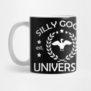 silly goose university funny Mug